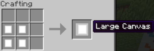 Crafting a large canvas